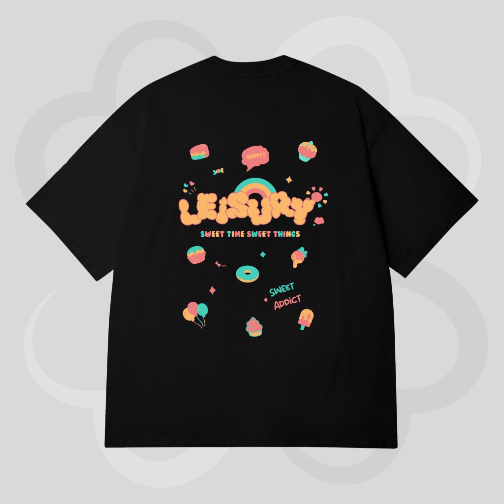 SWEET T-SHIRT-BLACK-2