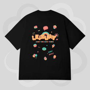 SWEET T-SHIRT-BLACK-2